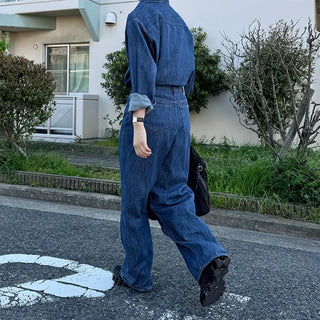 Basic denim color shirt