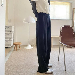 Two-pleat banding slacks