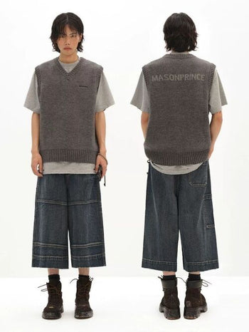 MASONPRINCE Wool Blend Vest