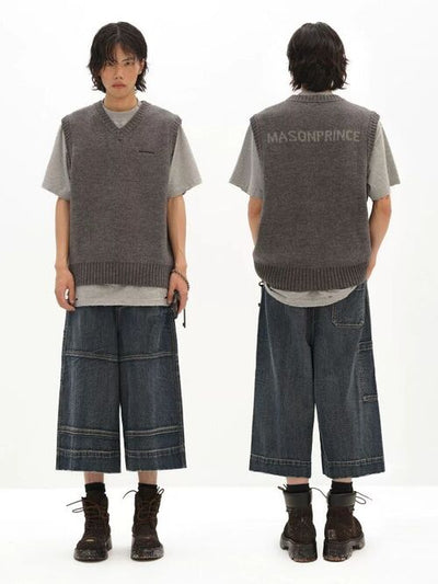 MASONPRINCE Wool Blend Vest