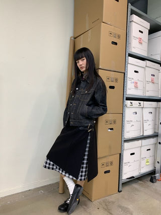 NEVERSEEZ Raw Denim Jacket