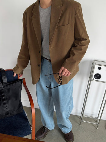 Jackson Minimal Suede Jacket