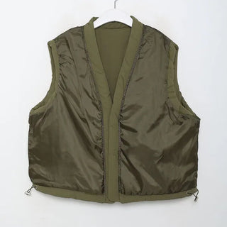 V-line short vest
