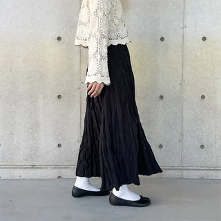 Wrinkle skirt