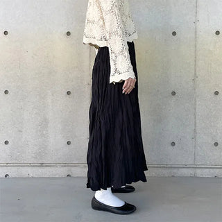 Wrinkle skirt