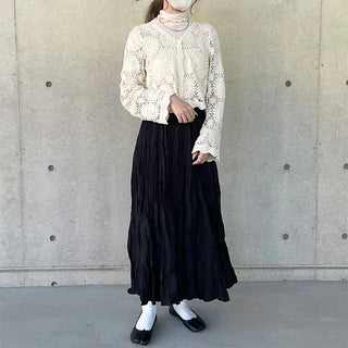 Wrinkle skirt