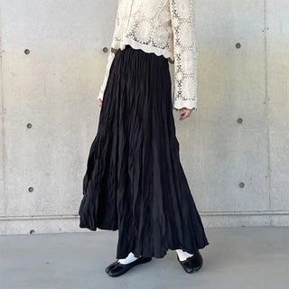Wrinkle skirt