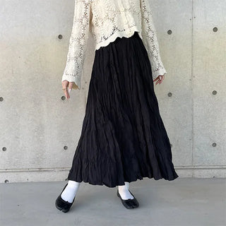 Wrinkle skirt