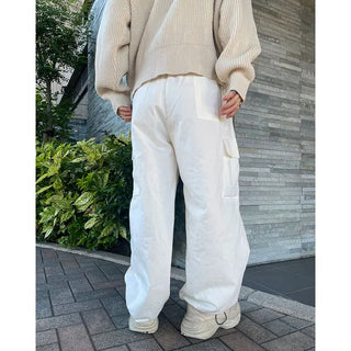 String cargo pants