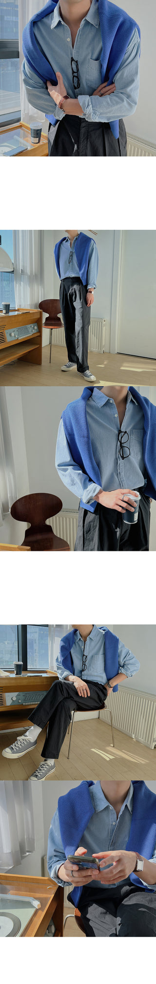 Wanted Pintuck Wide Cotton Pants