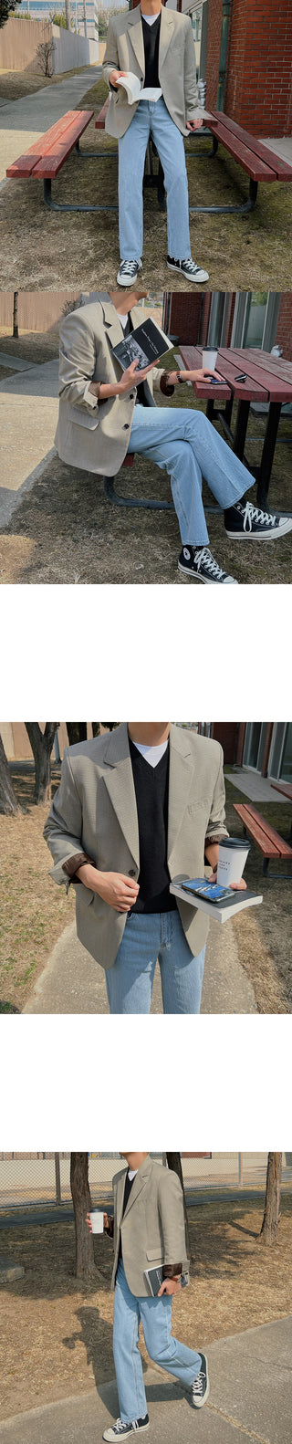 Recycled Crinkle Denim Pants