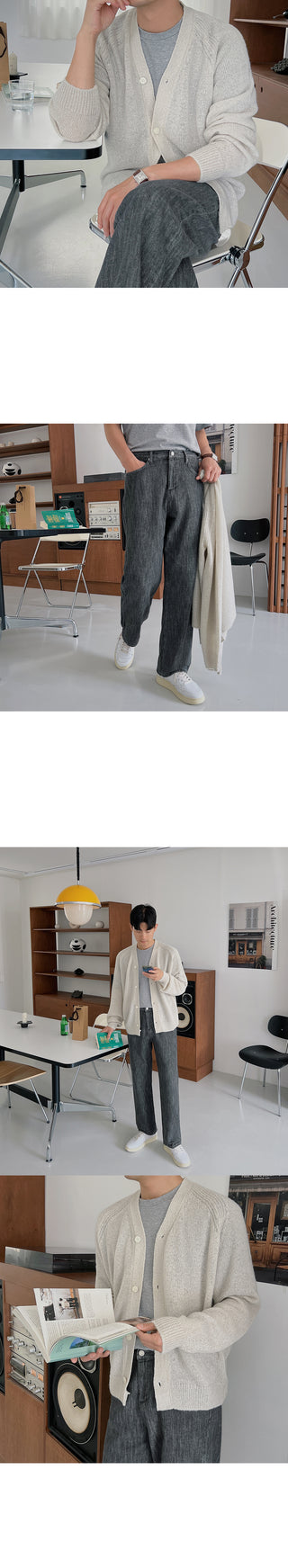 Piece Cooling Linen Wide Denim Pants