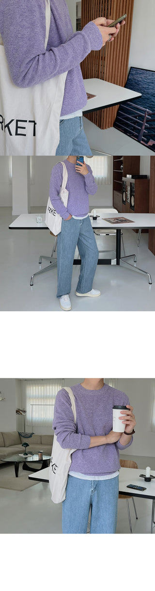 Piece Cooling Linen Wide Denim Pants