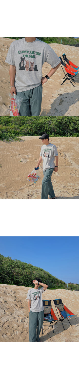City Boy Semi-Wide Nylon Pants