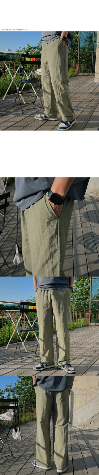 City Boy Semi-Wide Nylon Pants