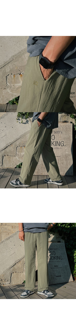 City Boy Semi-Wide Nylon Pants