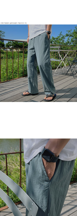 City Boy Semi-Wide Nylon Pants