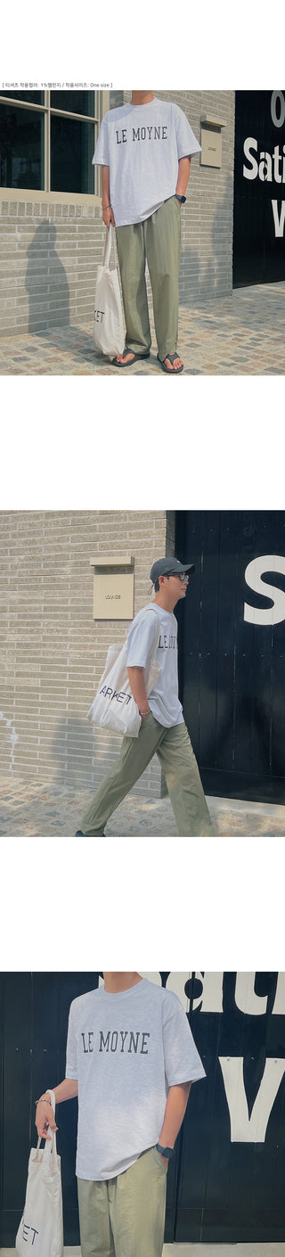 City Boy Semi-Wide Nylon Pants