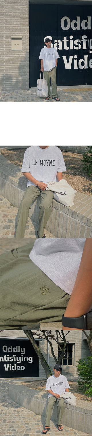 City Boy Semi-Wide Nylon Pants
