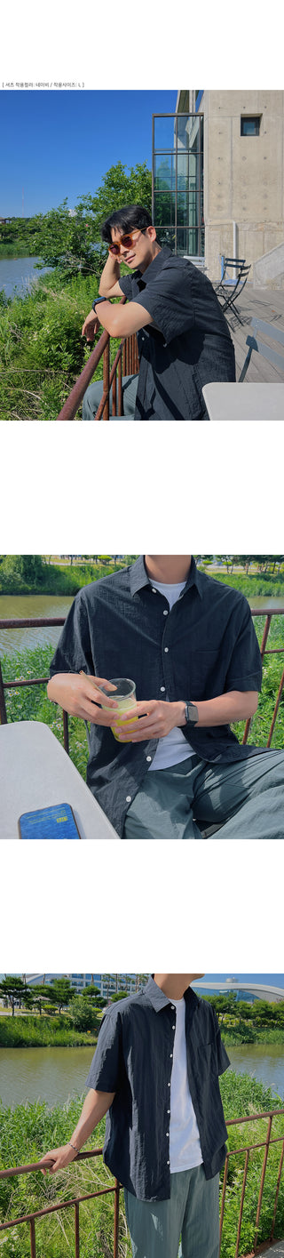 City Boy Semi-Wide Nylon Pants