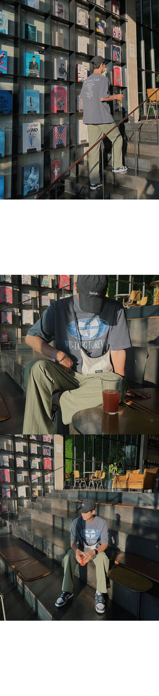 City Boy Semi-Wide Nylon Pants