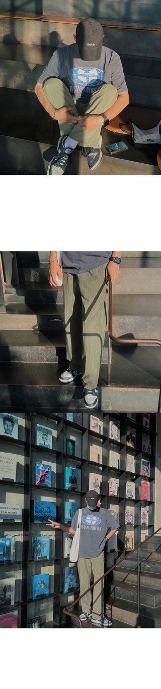 City Boy Semi-Wide Nylon Pants