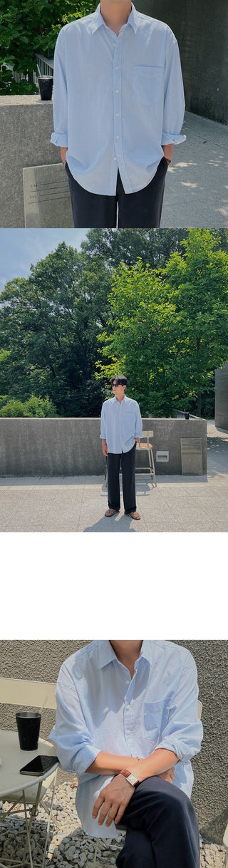 Sturdy Count Linen Semi-Wide Pants