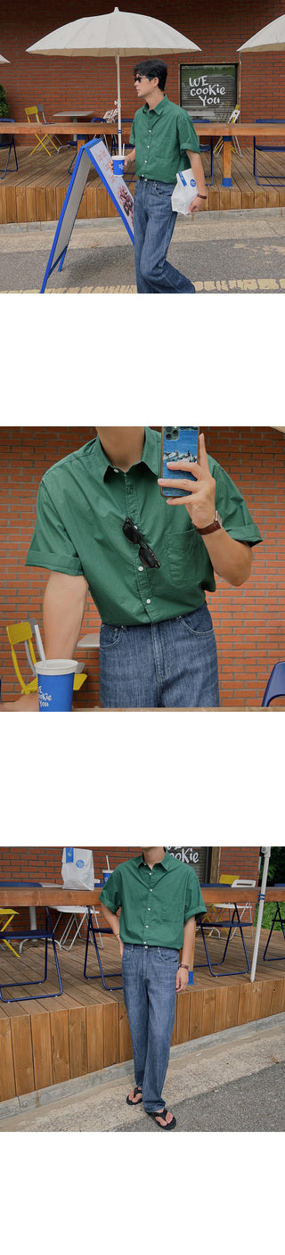 SDAT High-Density Cotton Half Shirt