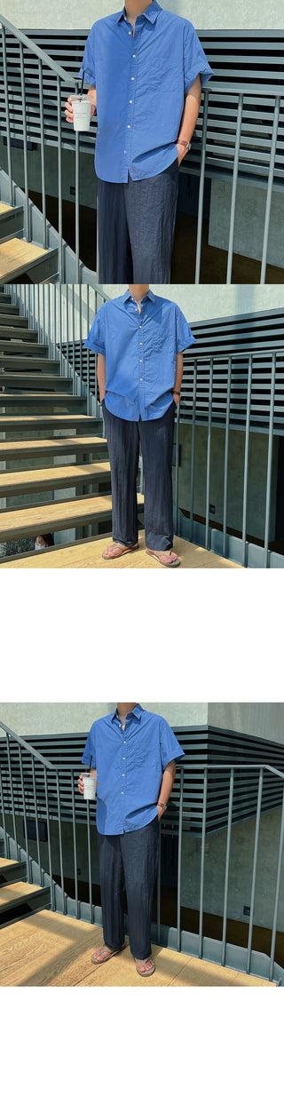 City Boy Semi-Wide Nylon Pants