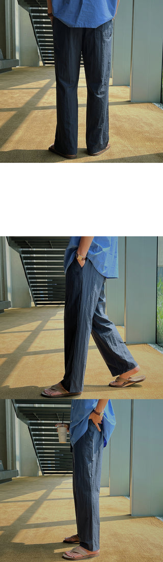 City Boy Semi-Wide Nylon Pants