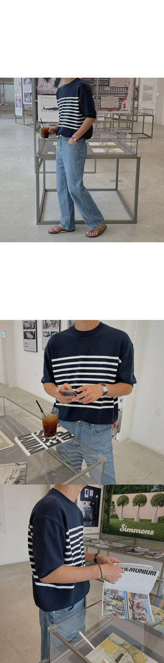 Piece Cooling Linen Wide Denim Pants