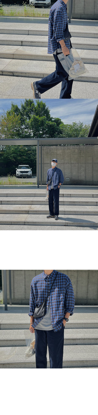 Natural Corduroy Elastic Waist Pants