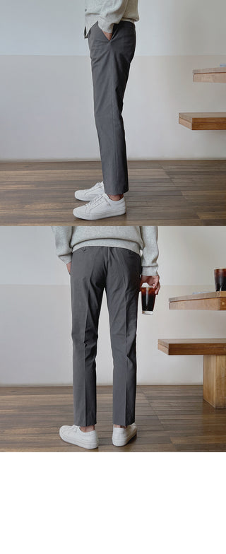 Must-Have Elastic Waist Chino Pants