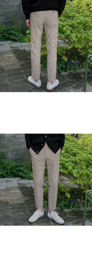 Must-Have Elastic Waist Chino Pants