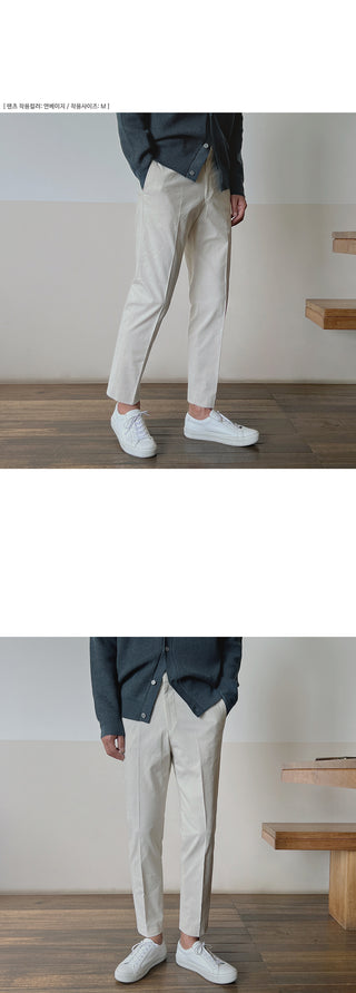 Must-Have Elastic Waist Chino Pants