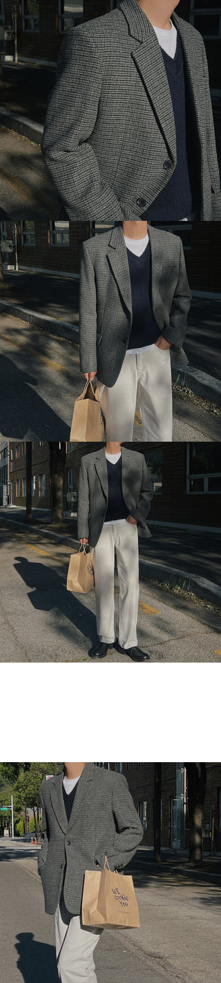 Rich Wool Brushed Knit Vest