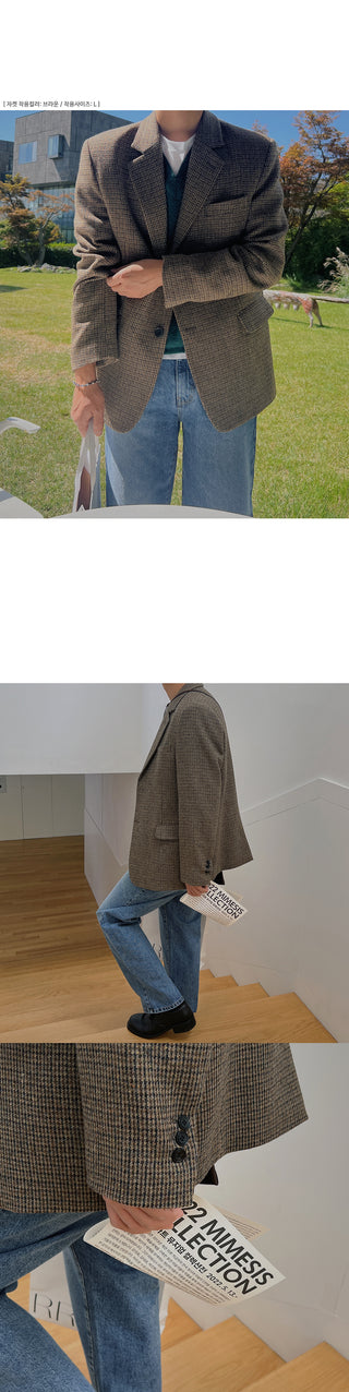 Rich Wool Brushed Knit Vest