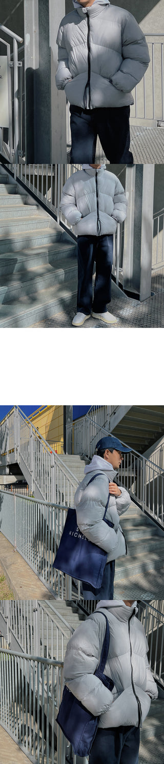 contemporary tuck wide pants