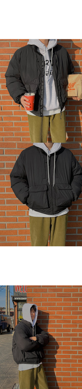 Natural Corduroy Elastic Waist Pants