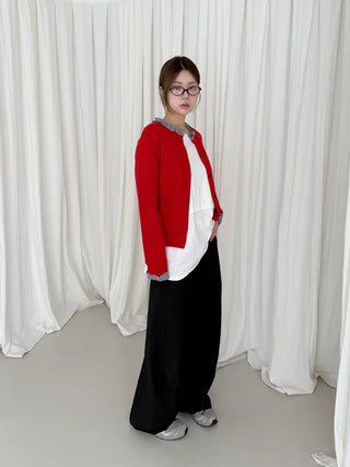 balloon one tuck slacks