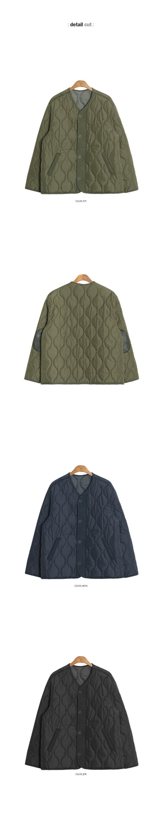 Tom Contrast Quilted Jumper