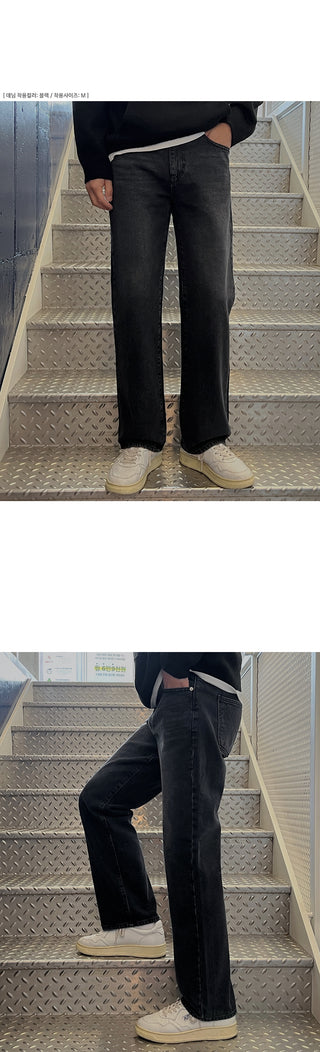 FOB Daily Semi-Wide Denim Pants