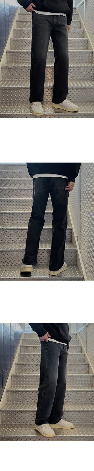 FOB Daily Semi-Wide Denim Pants
