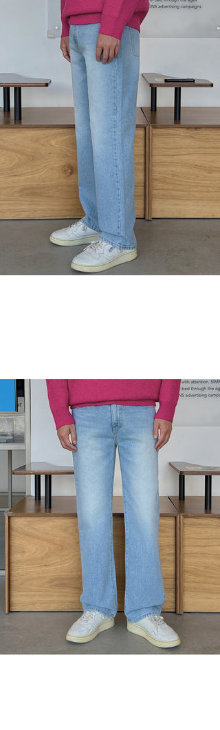 FOB Daily Semi-Wide Denim Pants