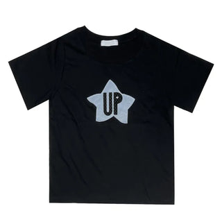 Patchwork Short-Sleeved T-Shirt