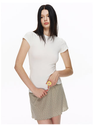 [NECY] Essential Clean Slim Tee (3color)