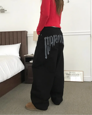PRINT BALLOON  PANTS