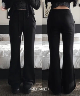 Planning Milk Slim Fit Flared Training Pants - 8 Colors