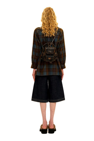 [Moromoro2] Frayed Waistband Wide Leg Jeans