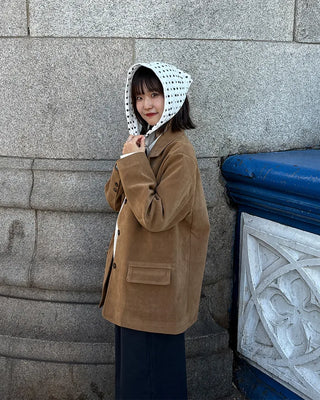 Schian Oversized Suede Jacket